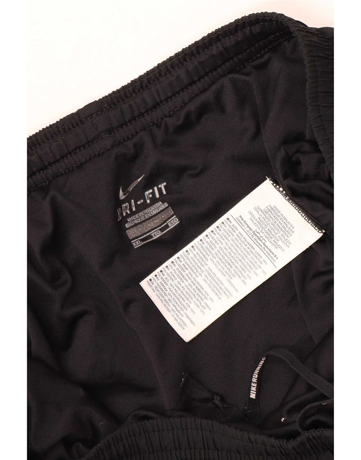 Pantaloncini sportivi Nike Dri Fit da uomo 2XL poliestere nero