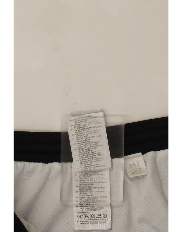 Pantaloncini sportivi Adidas Climalite da uomo medio poliestere nero