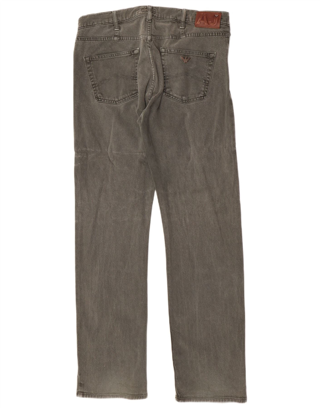Jeans dritti da uomo Armani W36 L34 cotone verde