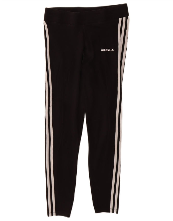 Leggings da donna ADIDAS UK 12 cotone nero medio