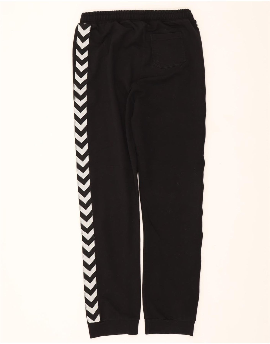 HUMMEL Mens Graphic Tracksuit Trousers Joggers Medium  Black Cotton Vintage Hummel and Second-Hand Hummel from Messina Hembry 