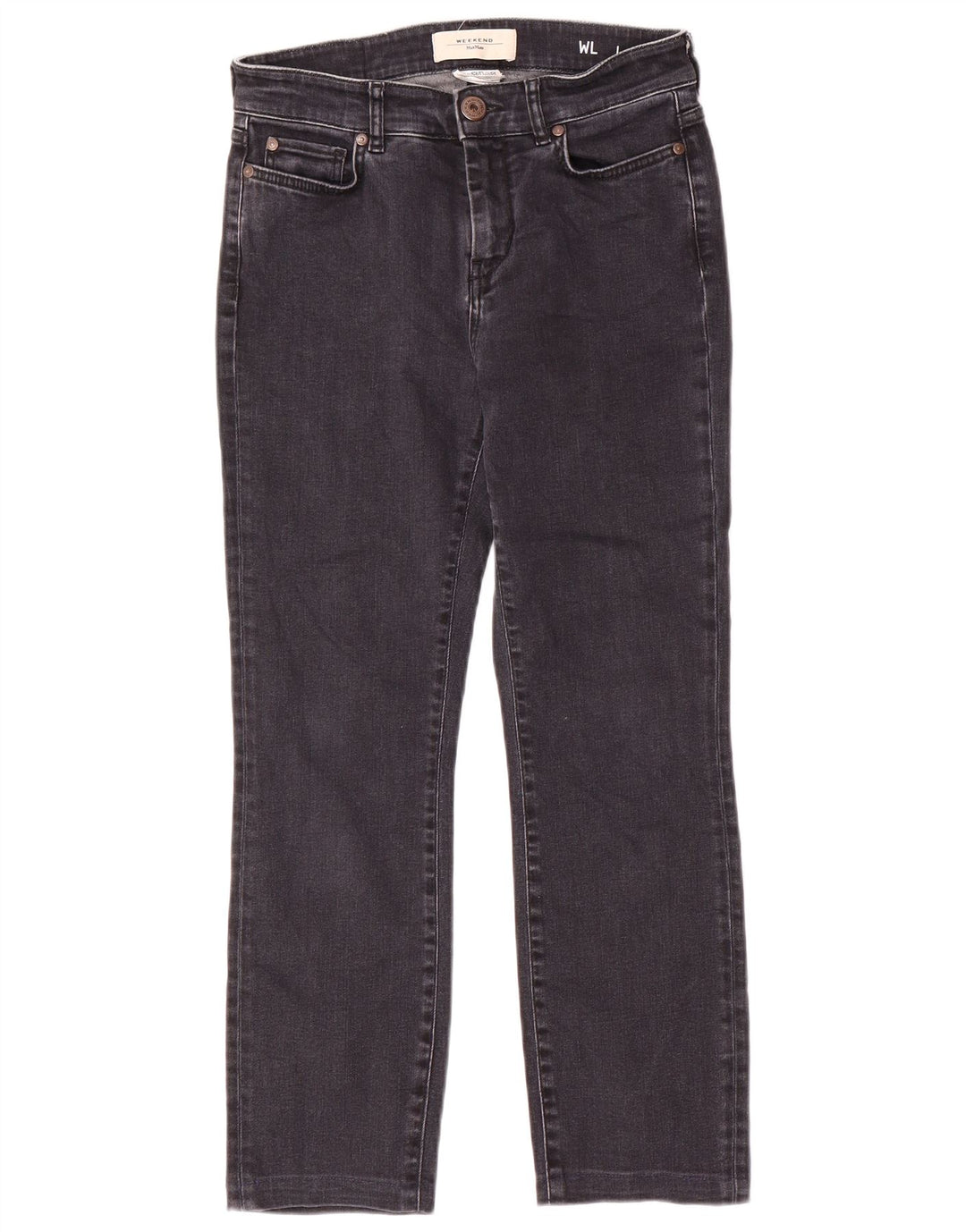 Jeans corti da weekend da donna Max Mara W28 L25 Grigi