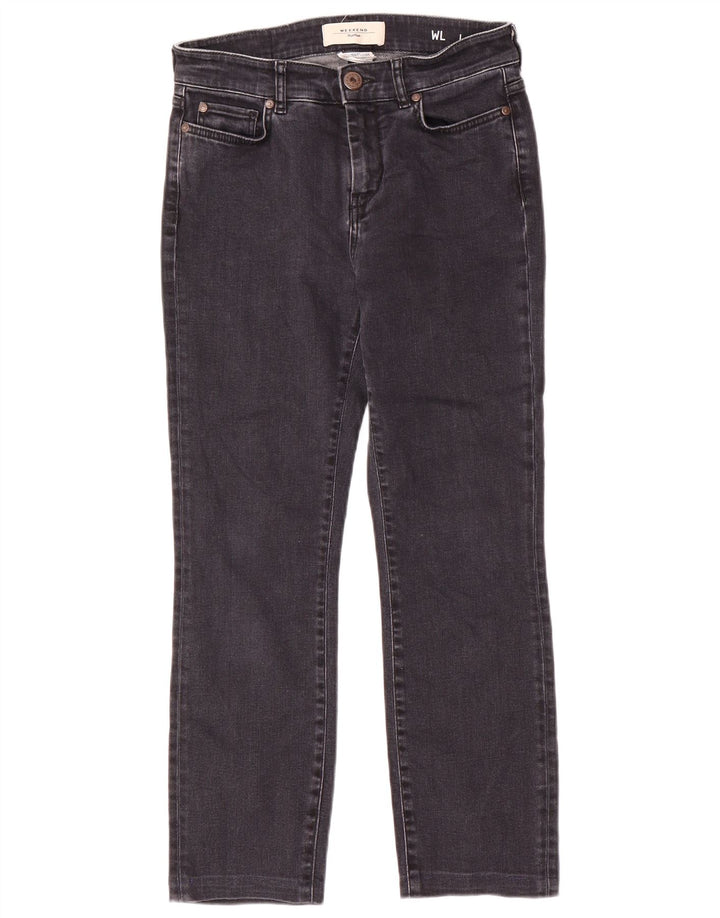 Jeans corti da weekend da donna Max Mara W28 L25 Grigi