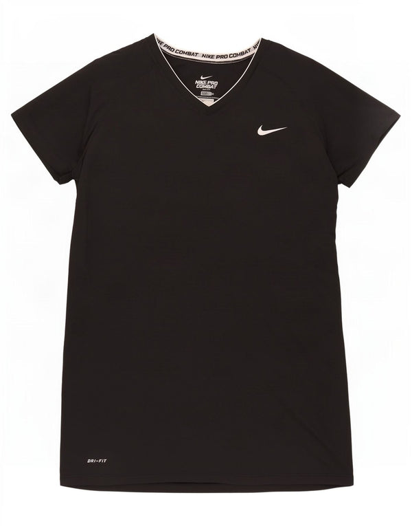 T-shirt a compressione da uomo Nike Top 2XL poliestere nero