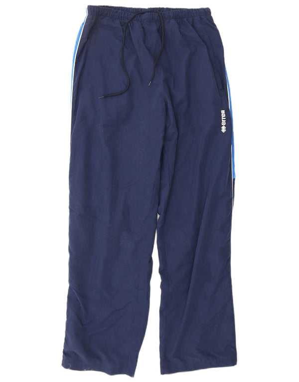 ERREA Pantaloni da tuta da uomo Grandi in poliestere color block blu navy