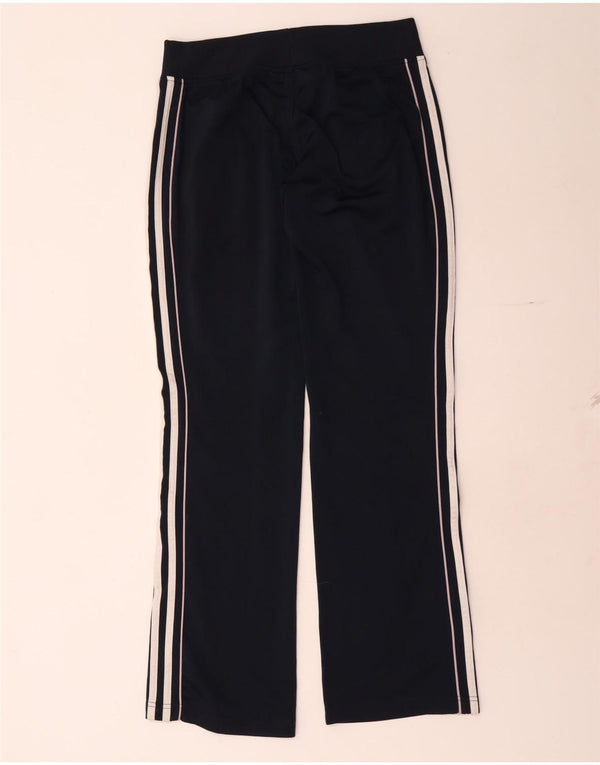 Pantaloni della tuta da donna Adidas UK 10 piccoli poliestere nero