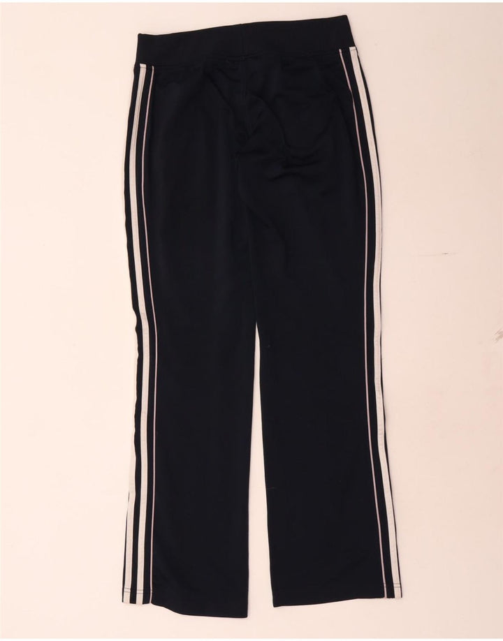 Pantaloni della tuta da donna Adidas UK 10 piccoli poliestere nero