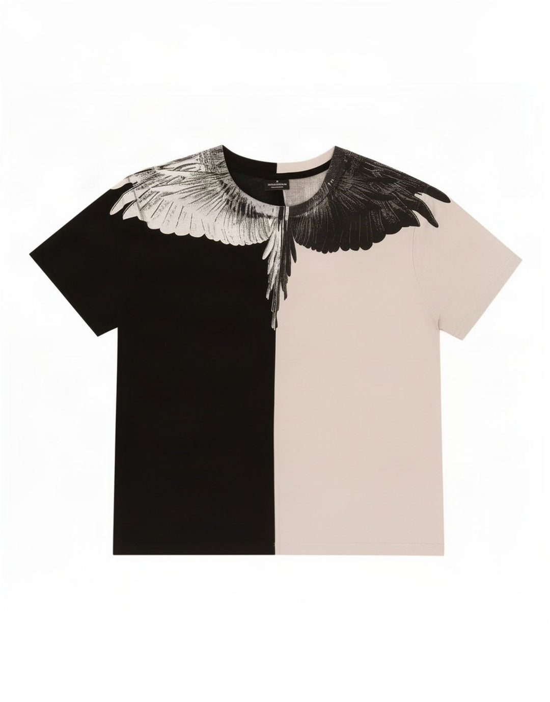 T-shirt grafica da uomo Marcelo Burlon Top color nero medio
