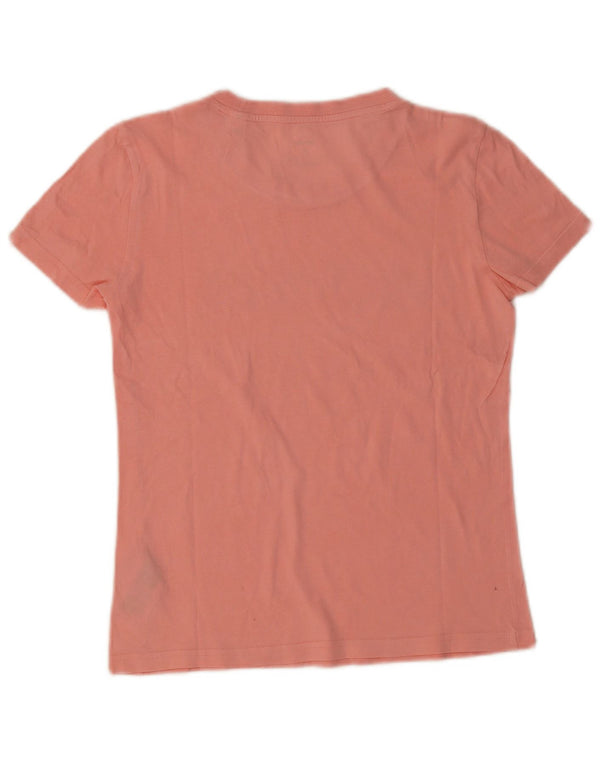 T-shirt grafica da donna Adidas Top UK 8/10 piccola in cotone rosa