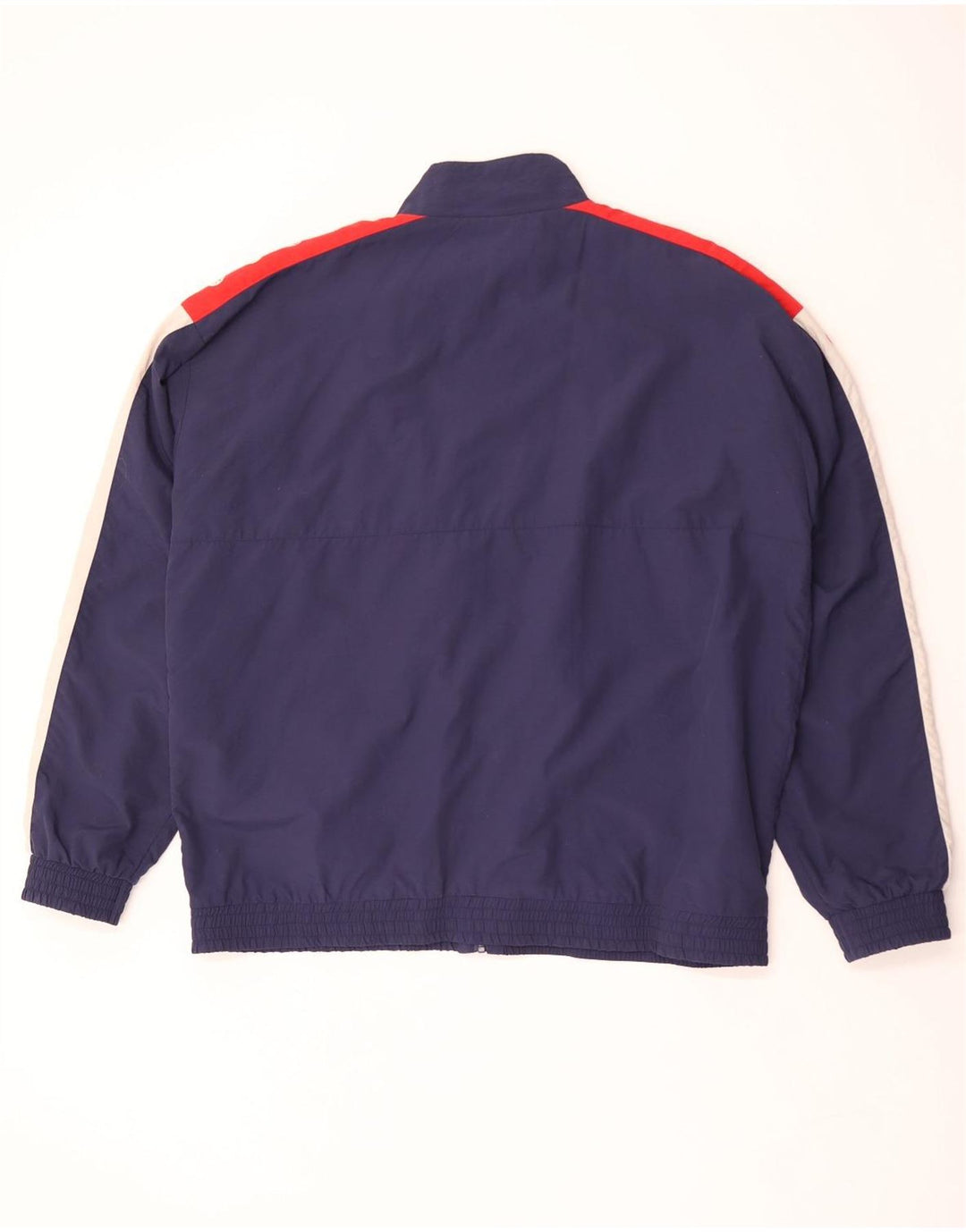 Giacca da ginnastica grafica da uomo Fila 2XL Poliestere color block blu navy