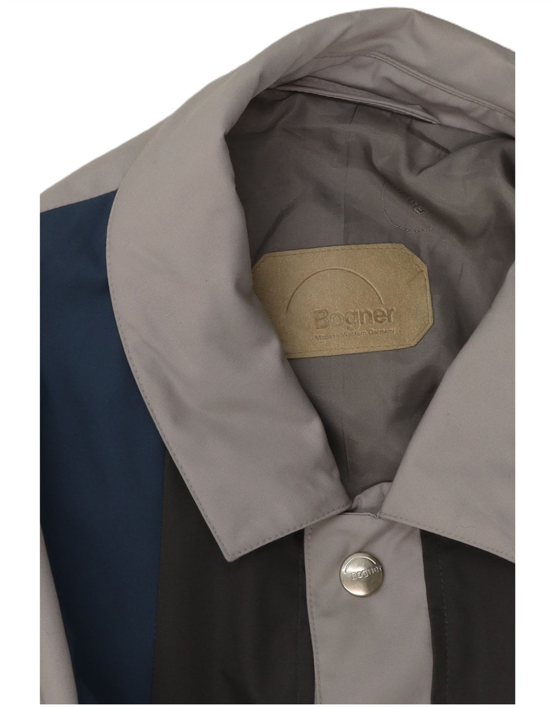 Giubbotto bomber da uomo Bogner UK 42 XL grigio color block