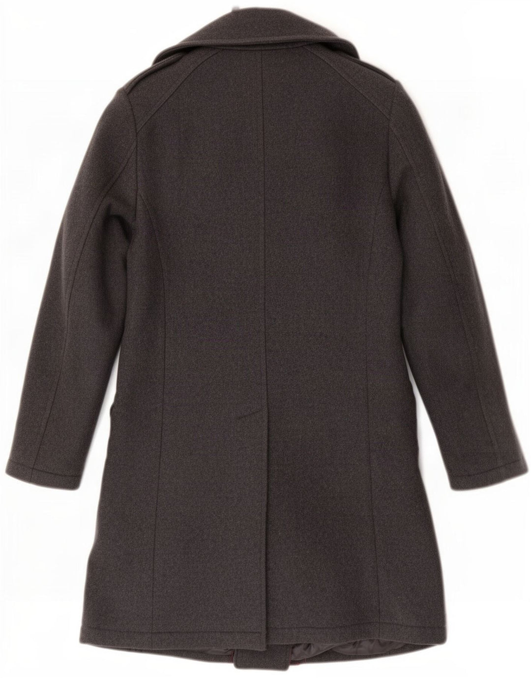 Cappotto doppiopetto da uomo Zara UK 38 Lana grigio medio
