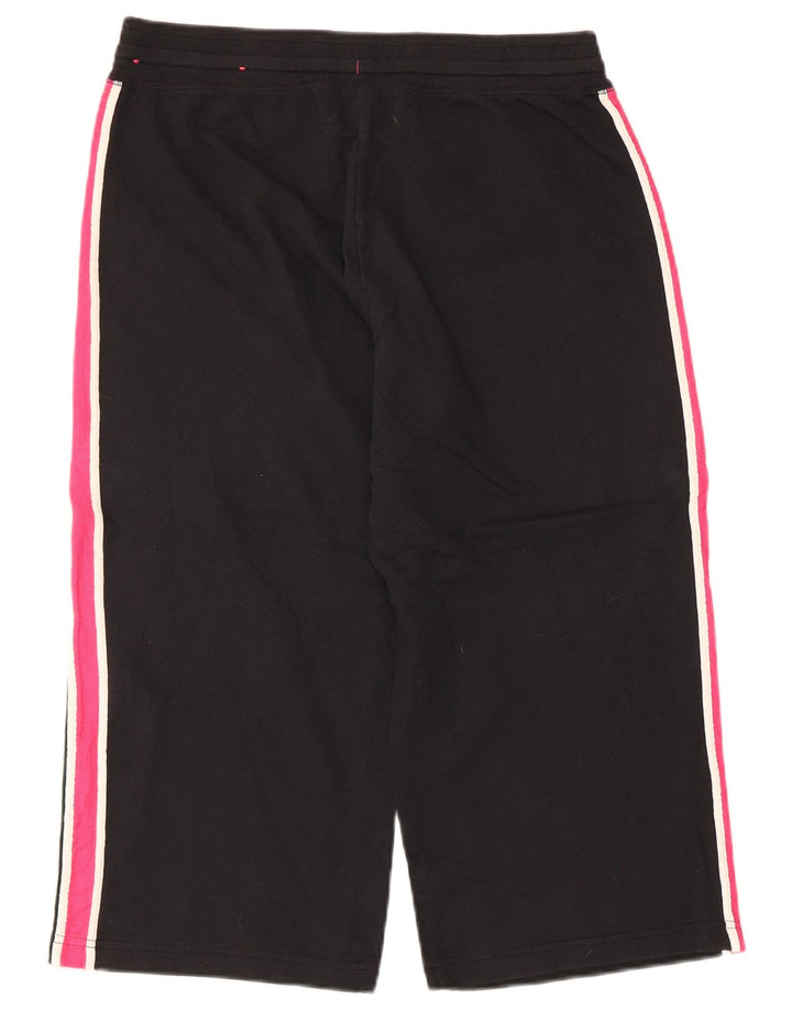 Pantaloni da tuta REEBOK Capri da donna UK 14 Medium Black Colourblock