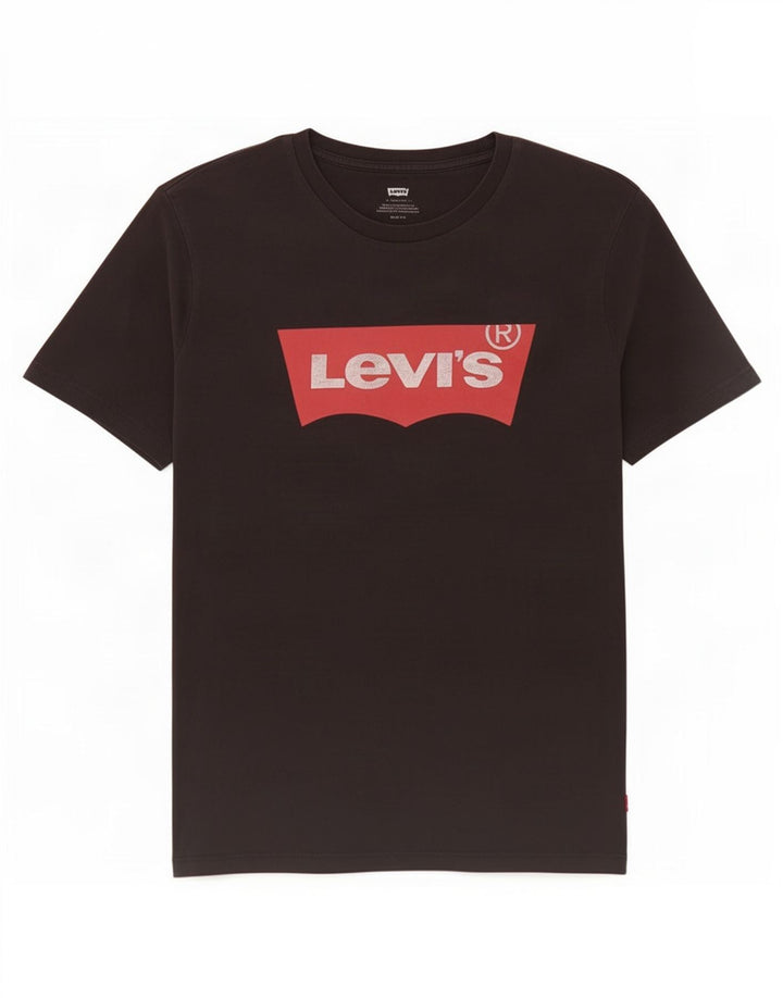T-shirt grafica da uomo Levi's Top piccola nera
