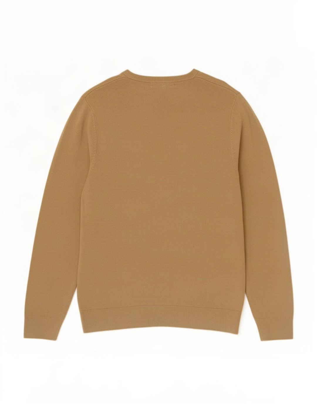 Maglione da uomo con scollo a V Marks & Spencer in acrilico beige medio