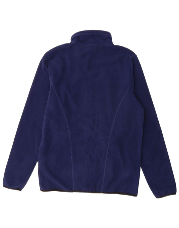 Giacca in pile da donna Lotto UK 10 Small Blu Navy Poliestere