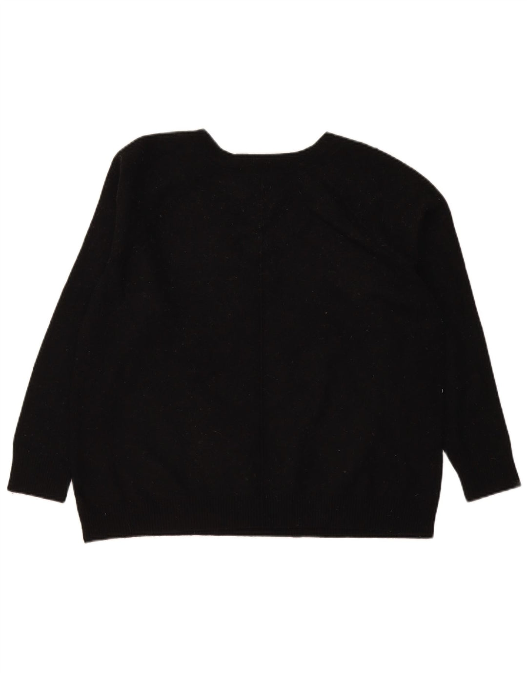 Maglione maglione con scollo a V da donna Gap UK 16 grande nylon nero