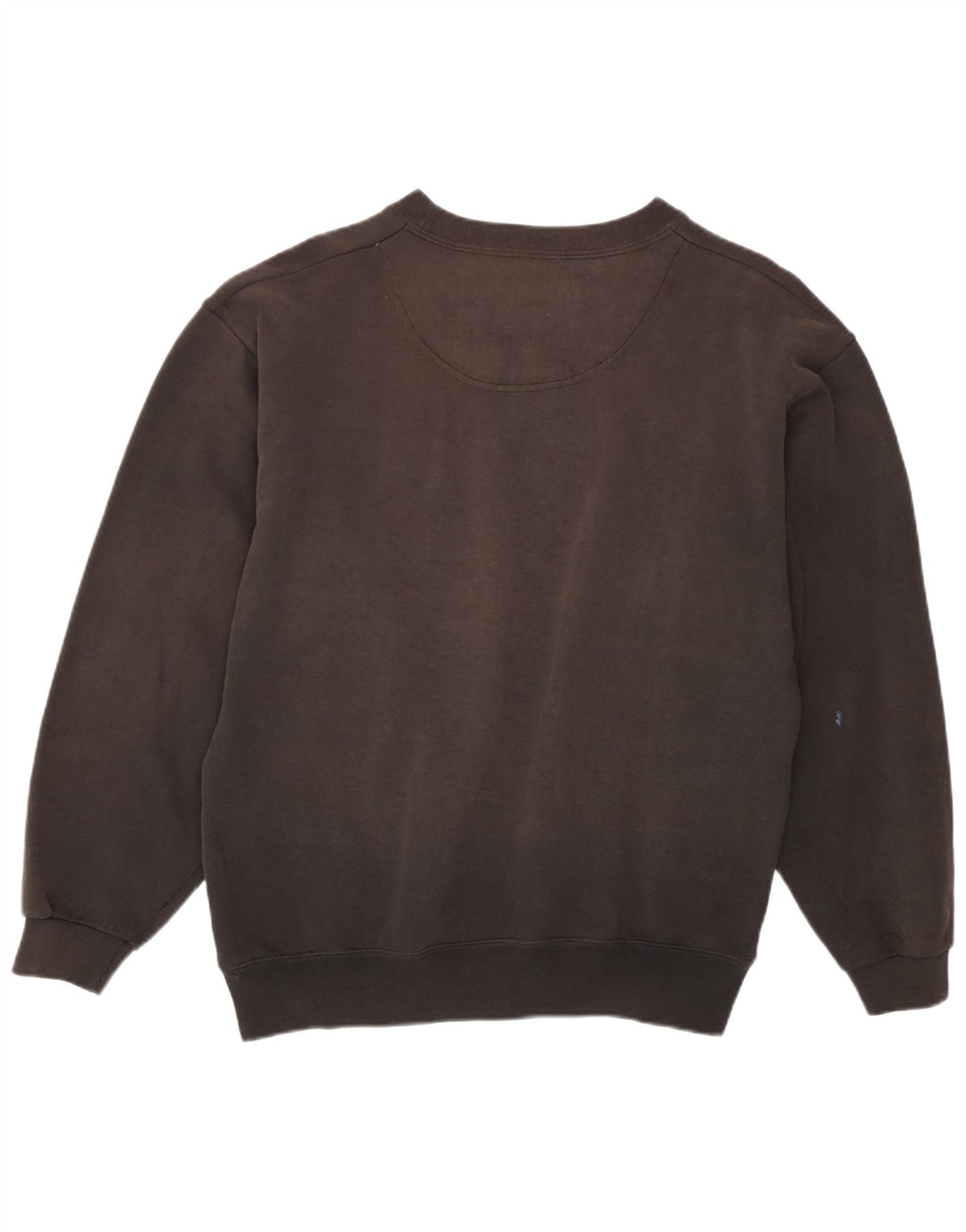 Felpa grafica da uomo Champion, maglione piccolo marrone