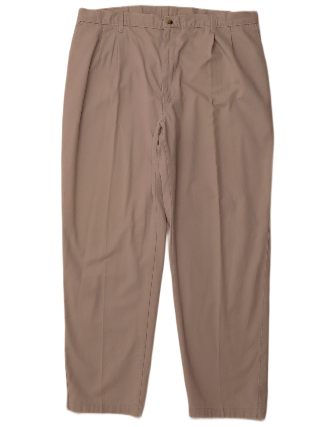 WRANGLER Pantaloni chino con pegging da uomo Timber Creek W42 L32 in cotone beige