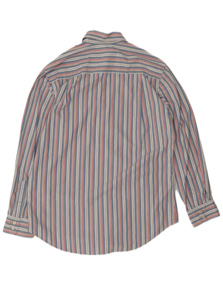 Camicia da uomo Boden in cotone a righe grandi blu