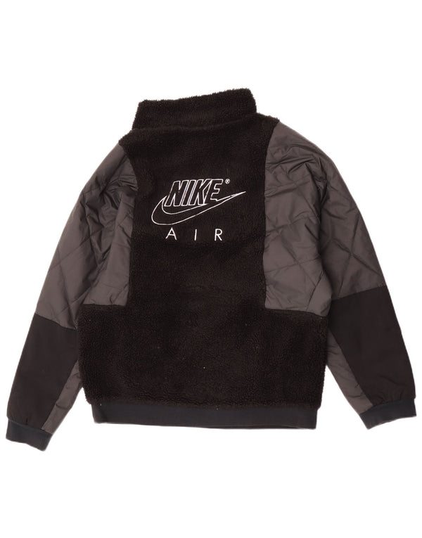 Giacca in pile Nike da ragazzo pullover 13-14 anni XL poliestere nero