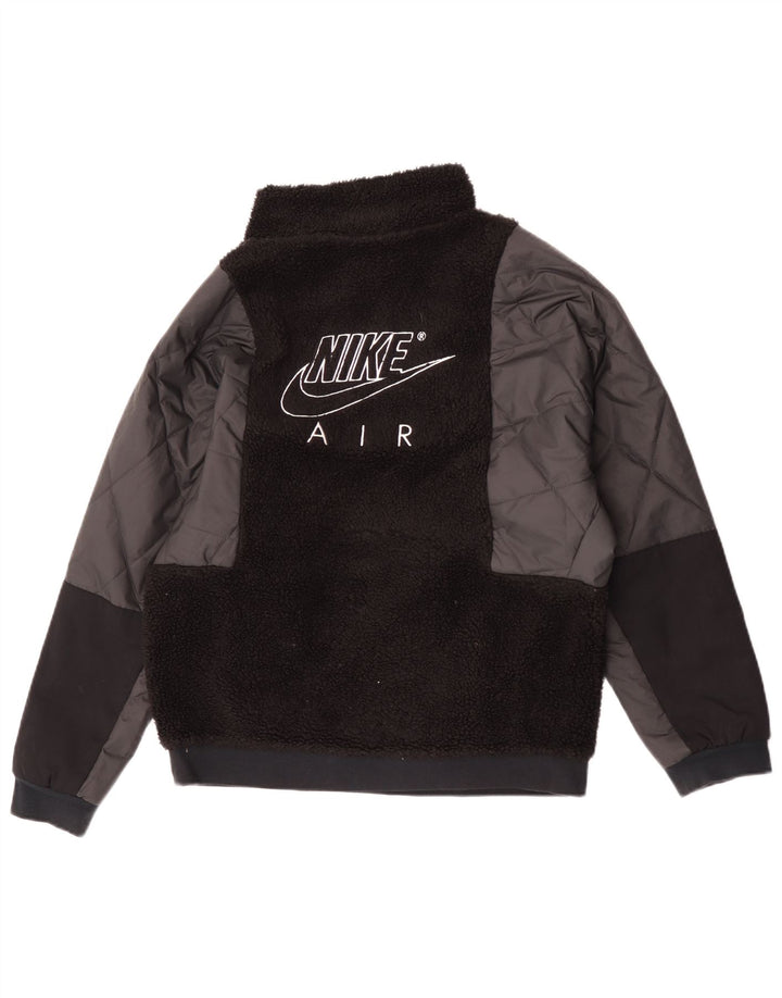 Giacca in pile Nike da ragazzo pullover 13-14 anni XL poliestere nero