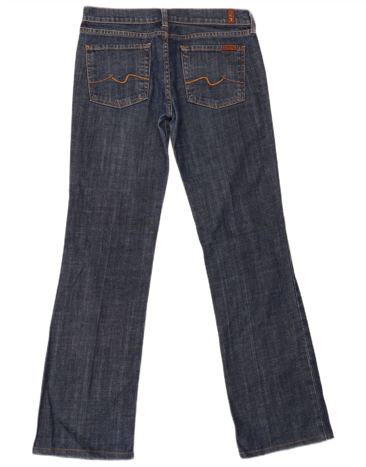 Jeans bootcut da donna 7 For All Mankind W29 L32 cotone blu