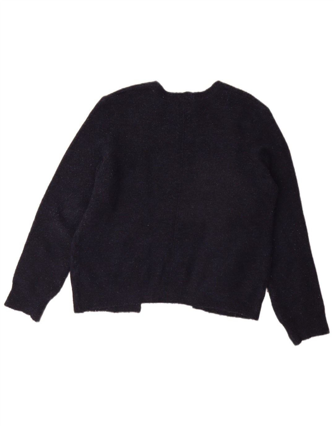 Maglione cardigan aperto oversize da donna Fat Face UK 8 piccolo blu navy