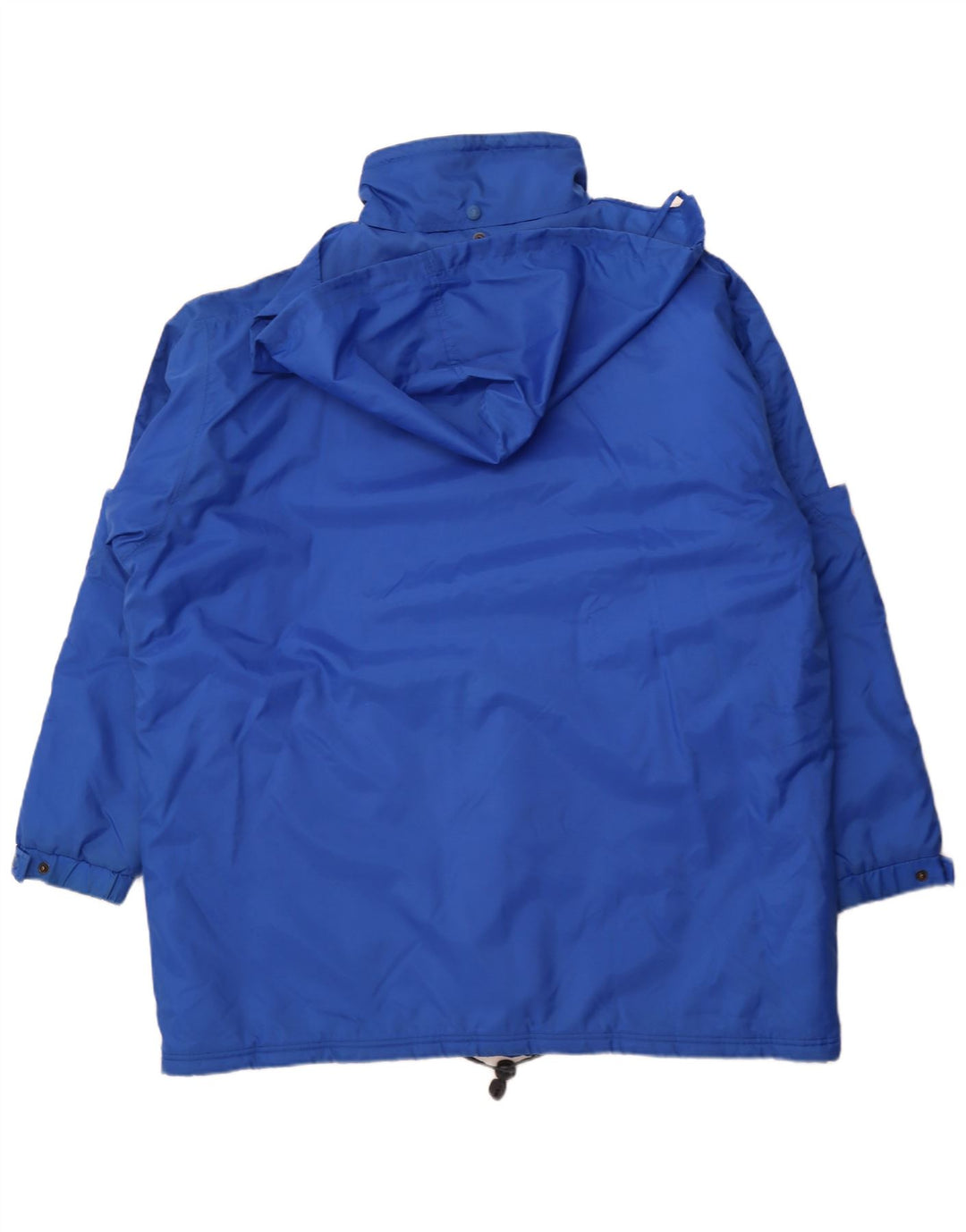 CHAMPION Cappotto imbottito con cappuccio vestibilità ampia da uomo UK 44 2XL Poliammide blu