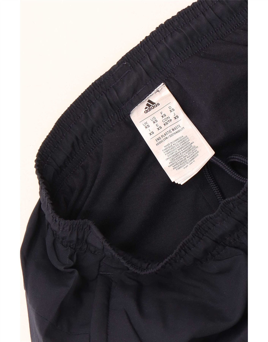 Pantaloni da tuta da uomo Adidas Joggers XS poliestere blu navy
