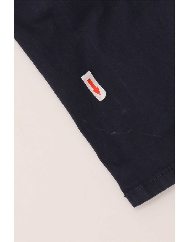Pantaloni corti slim da uomo Zara EU 40 medi W31 L26 blu navy