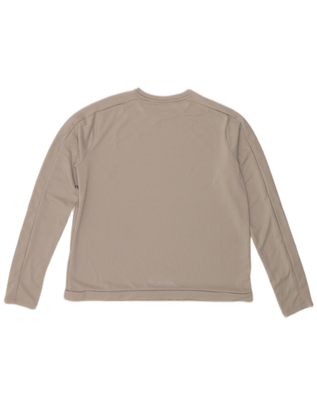 Top Nike da donna a maniche lunghe UK 16 grande grigio