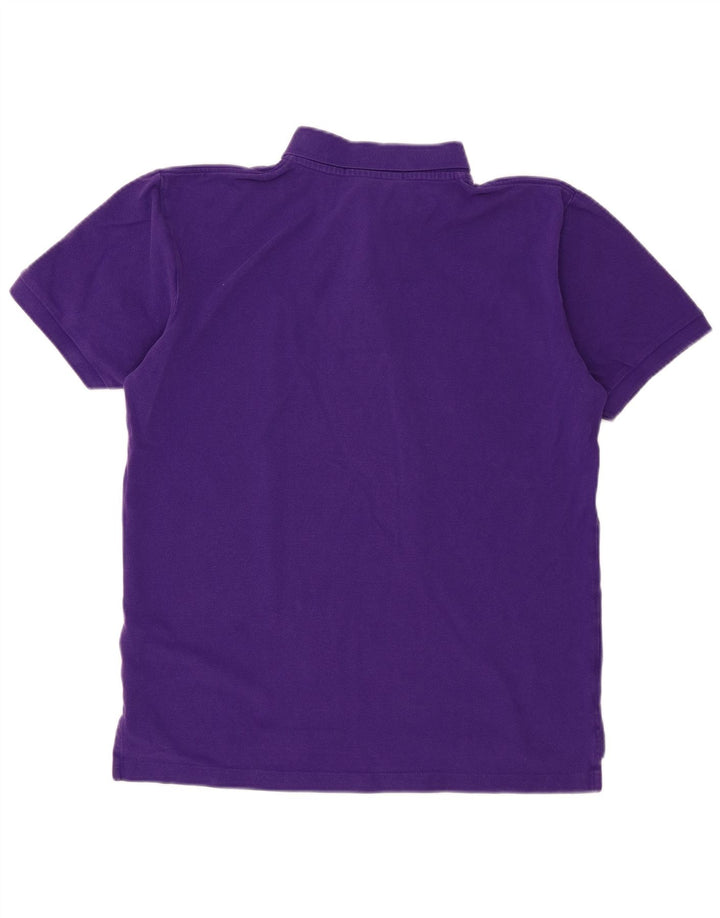Polo Assn. degli Stati Uniti Polo da uomo in cotone viola medio