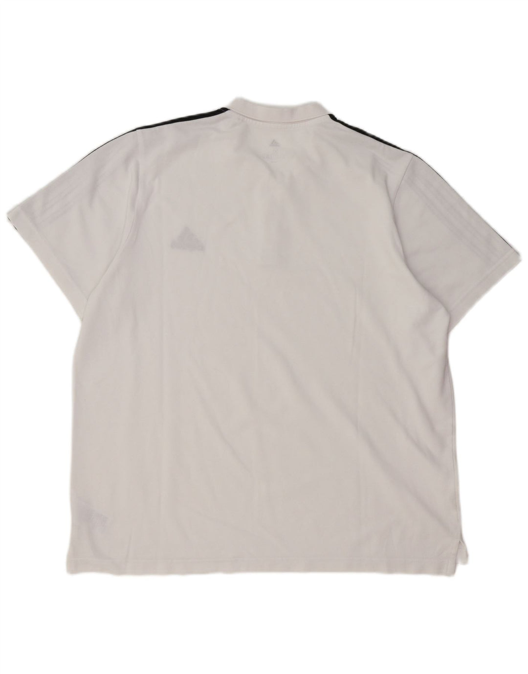 Polo ADIDAS da uomo XL in cotone bianco
