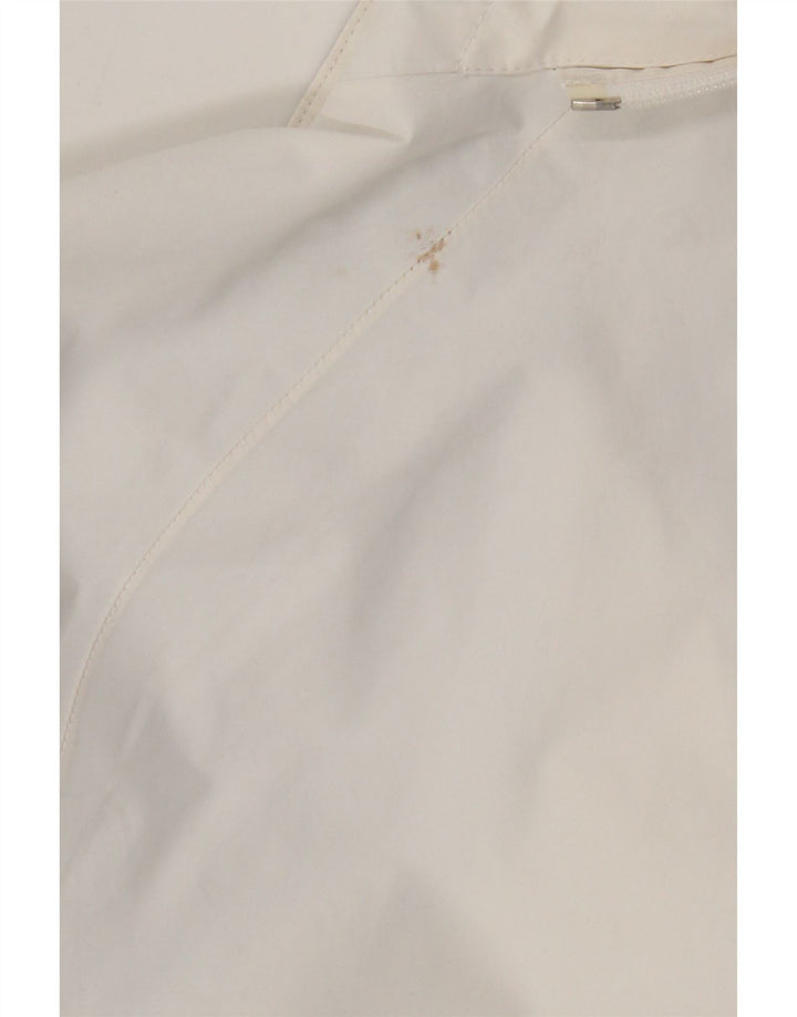 Giacca antipioggia da donna The North Face UK 16 Large Poliestere color block bianco