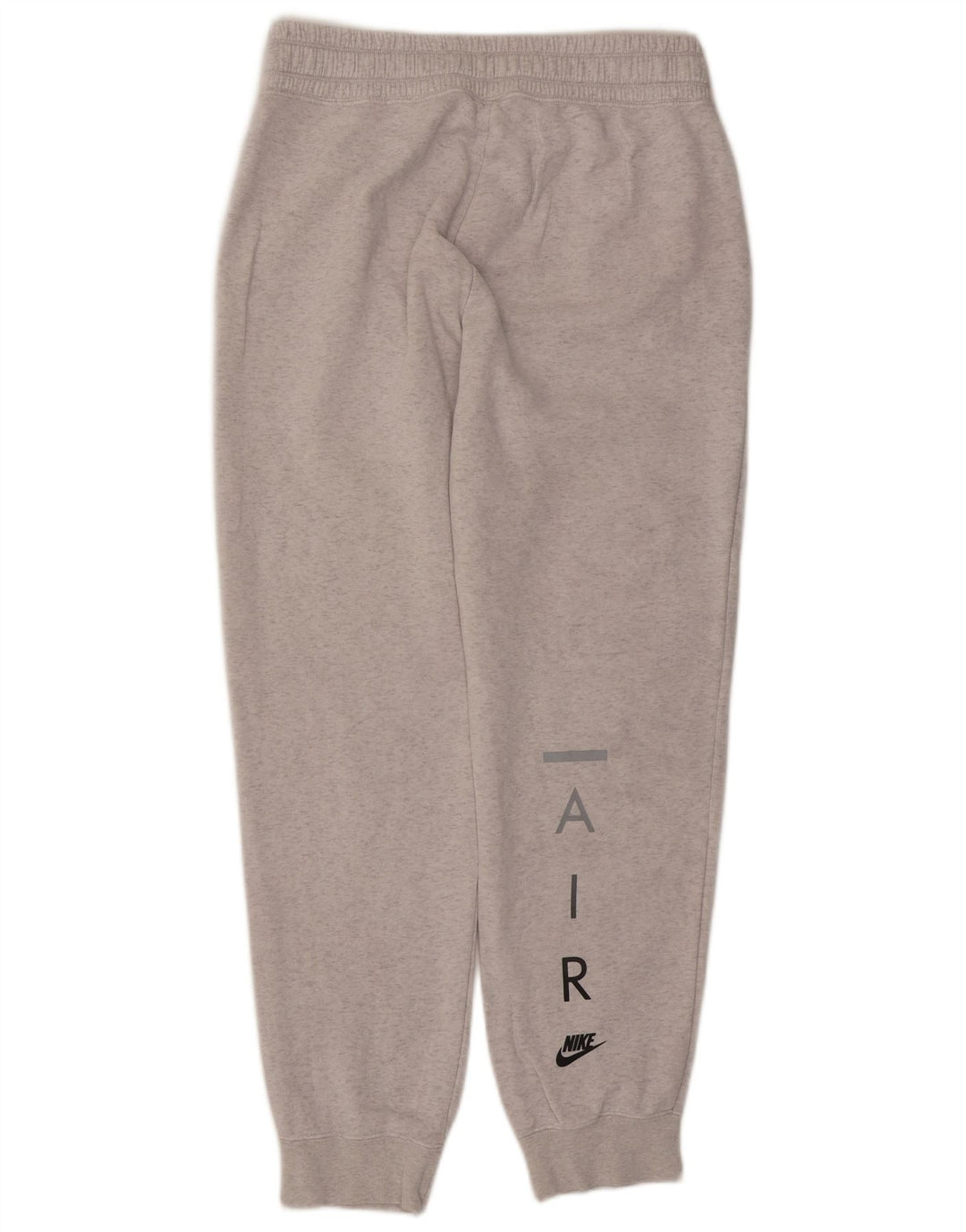 Pantaloni da tuta con grafica Nike da uomo, pantaloni da jogging, grandi, in cotone grigio