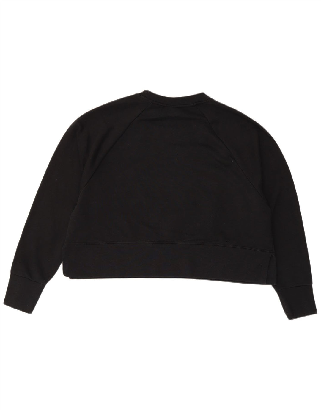 Felpa oversize con grafica Nike Dri Fit da donna, taglia UK 14, media, nera