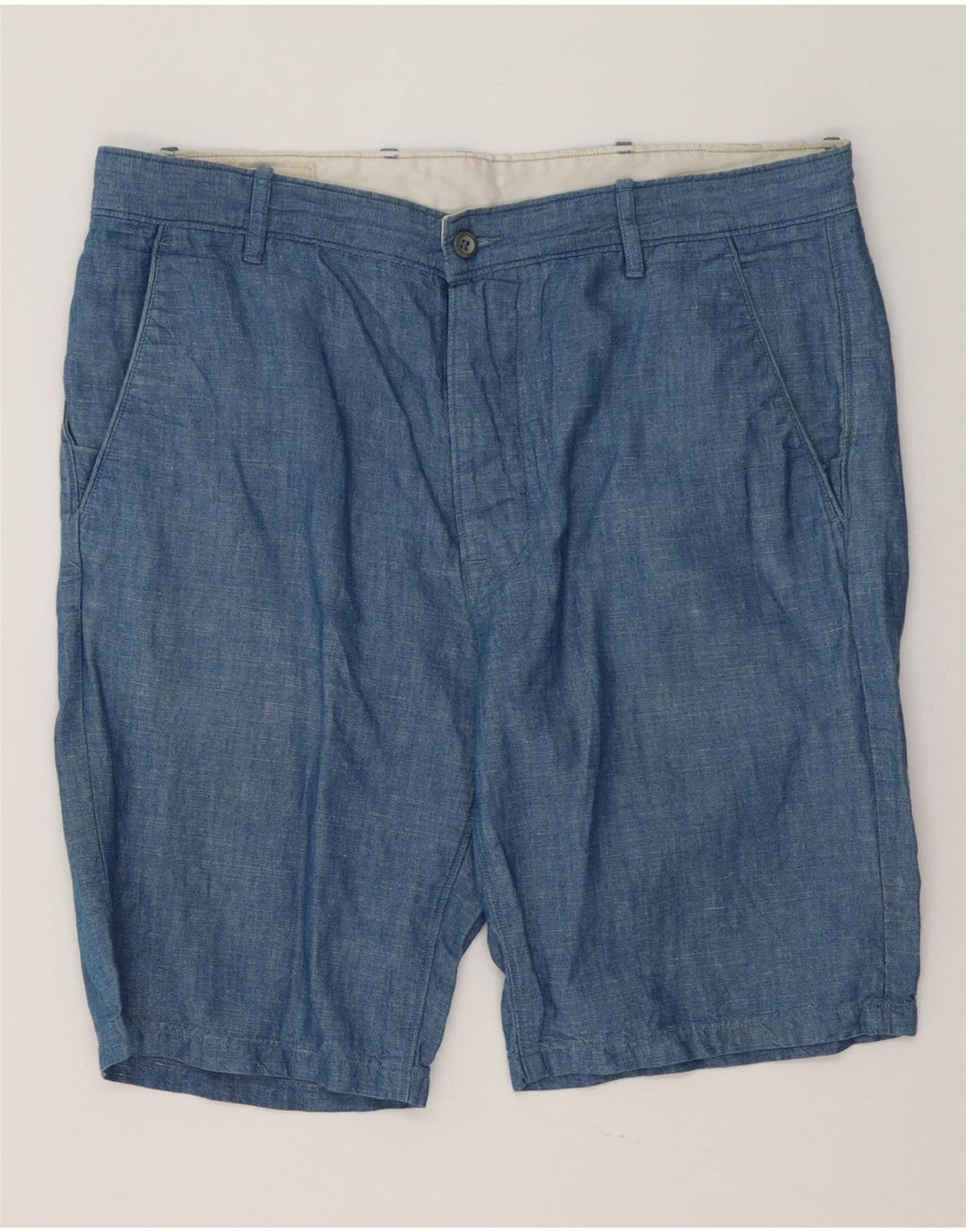 Pantaloncini chino da uomo Levi's W36 grandi in cotone blu
