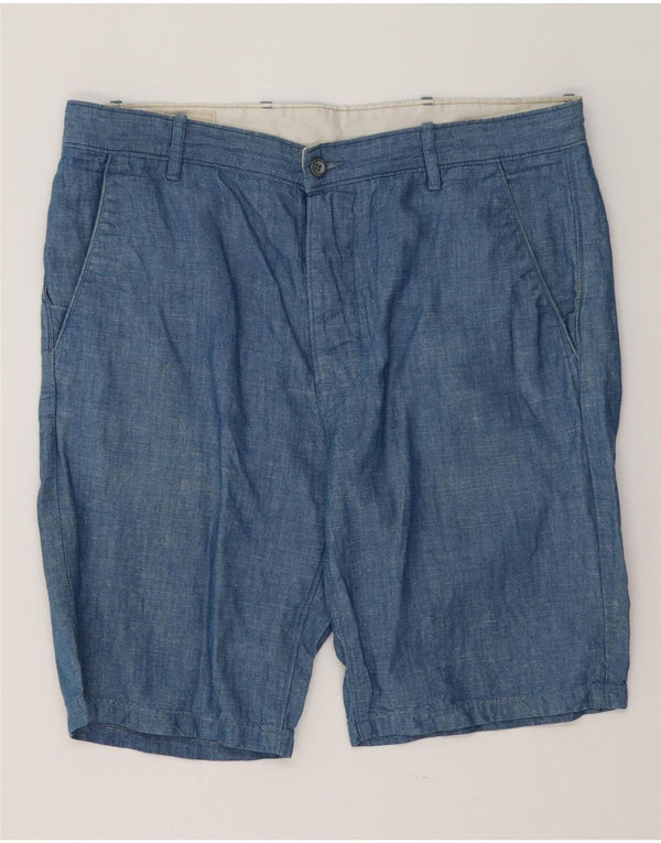 Pantaloncini chino da uomo Levi's W36 grandi in cotone blu