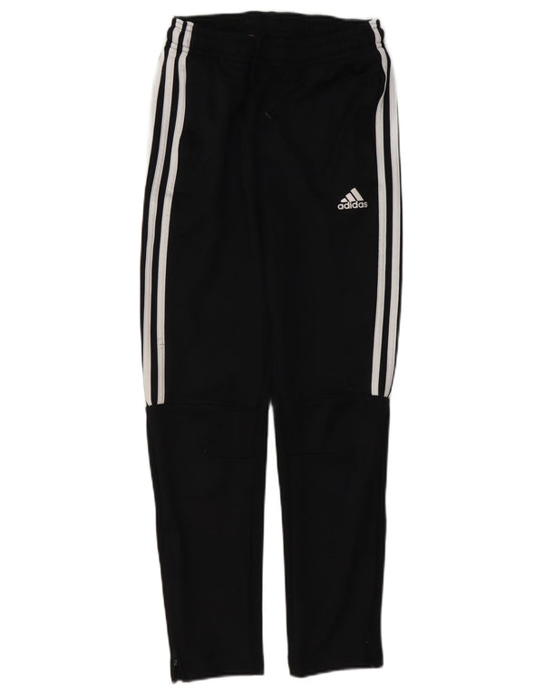 Pantaloni da tuta Adidas Climalite da ragazzo 11-12 anni medio poliestere nero