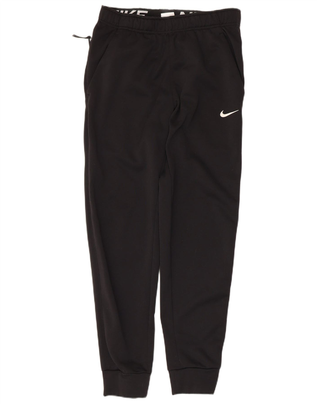 Pantaloni da tuta Nike Therma-Fit da uomo, pantaloni da jogging, piccoli, in poliestere nero