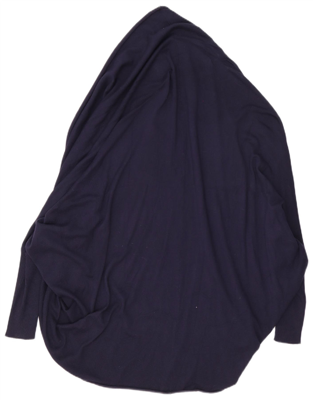 Maglione cardigan oversize lungo da donna Zara UK 14 blu navy medio