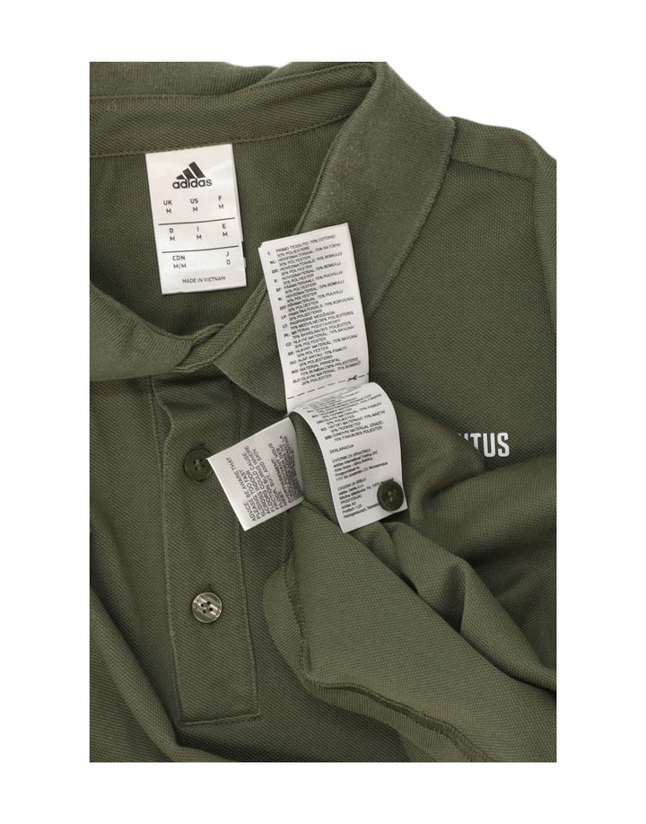 Polo Adidas Uomo Juventus in cotone verde medio