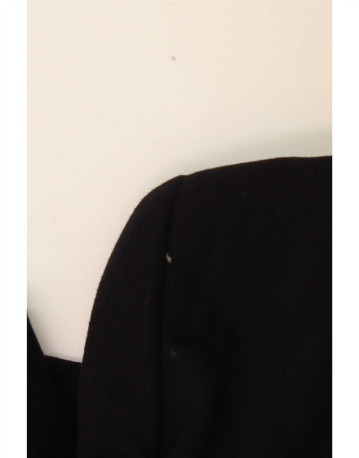 Giacca Blazer Doppiopetto Uomo Nino Cerruti IT 52 XL Lana Nera