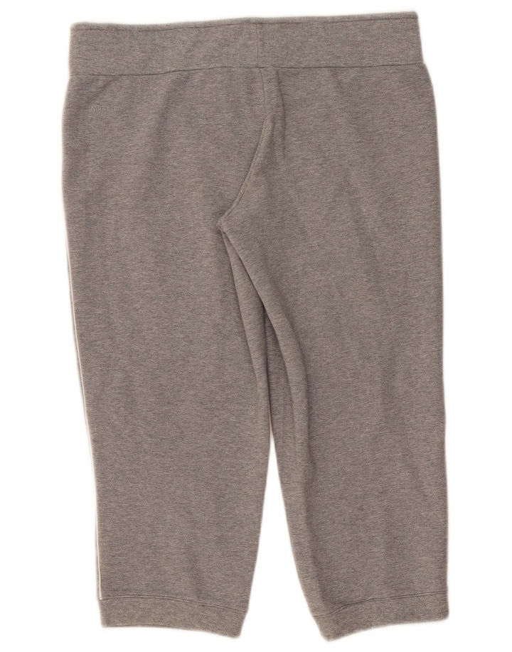 Pantaloni da jogging con grafica grafica da allenamento Nike da donna UK 8/10 piccolo grigio