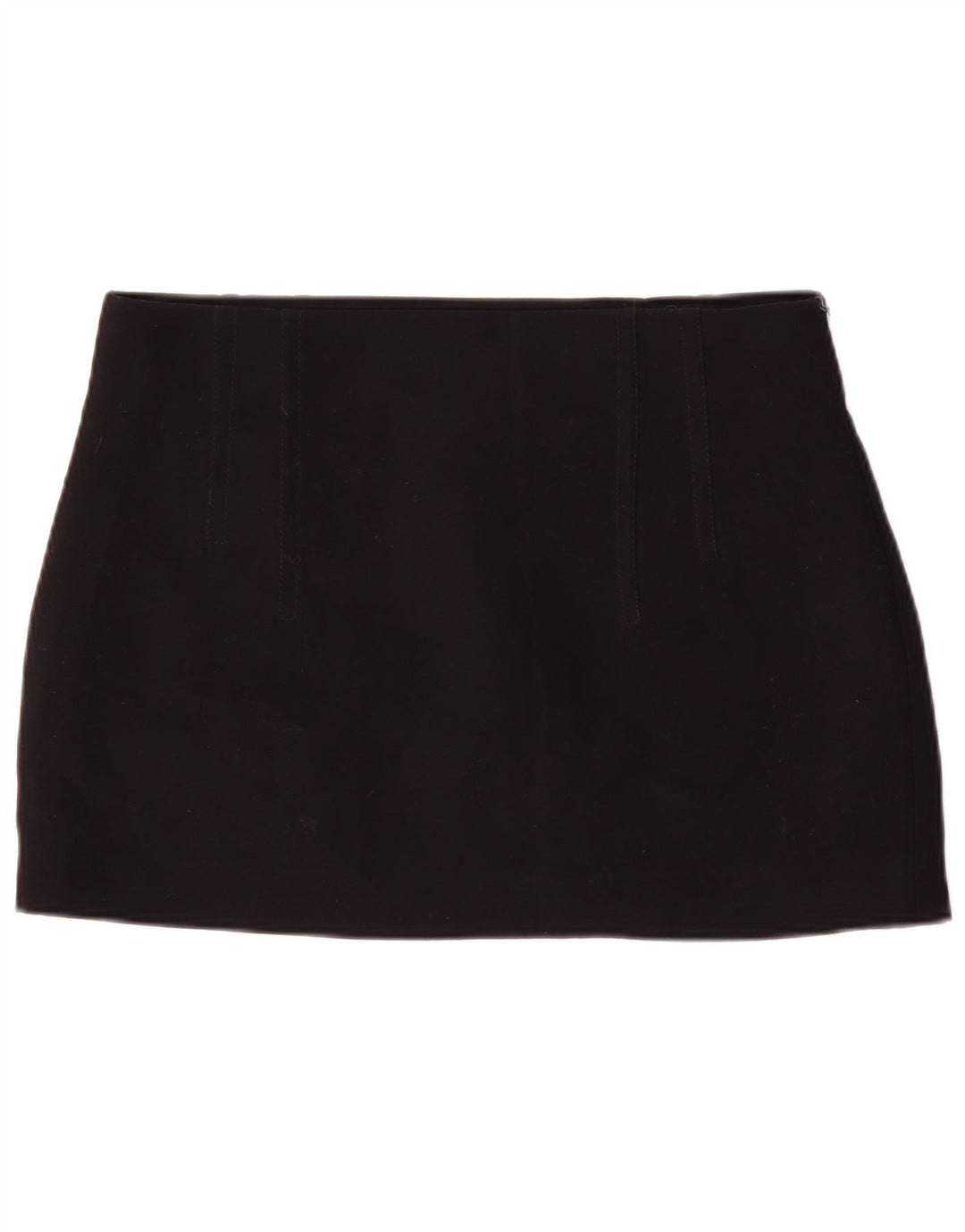 Minigonna Zara da donna XL W34 poliestere nero