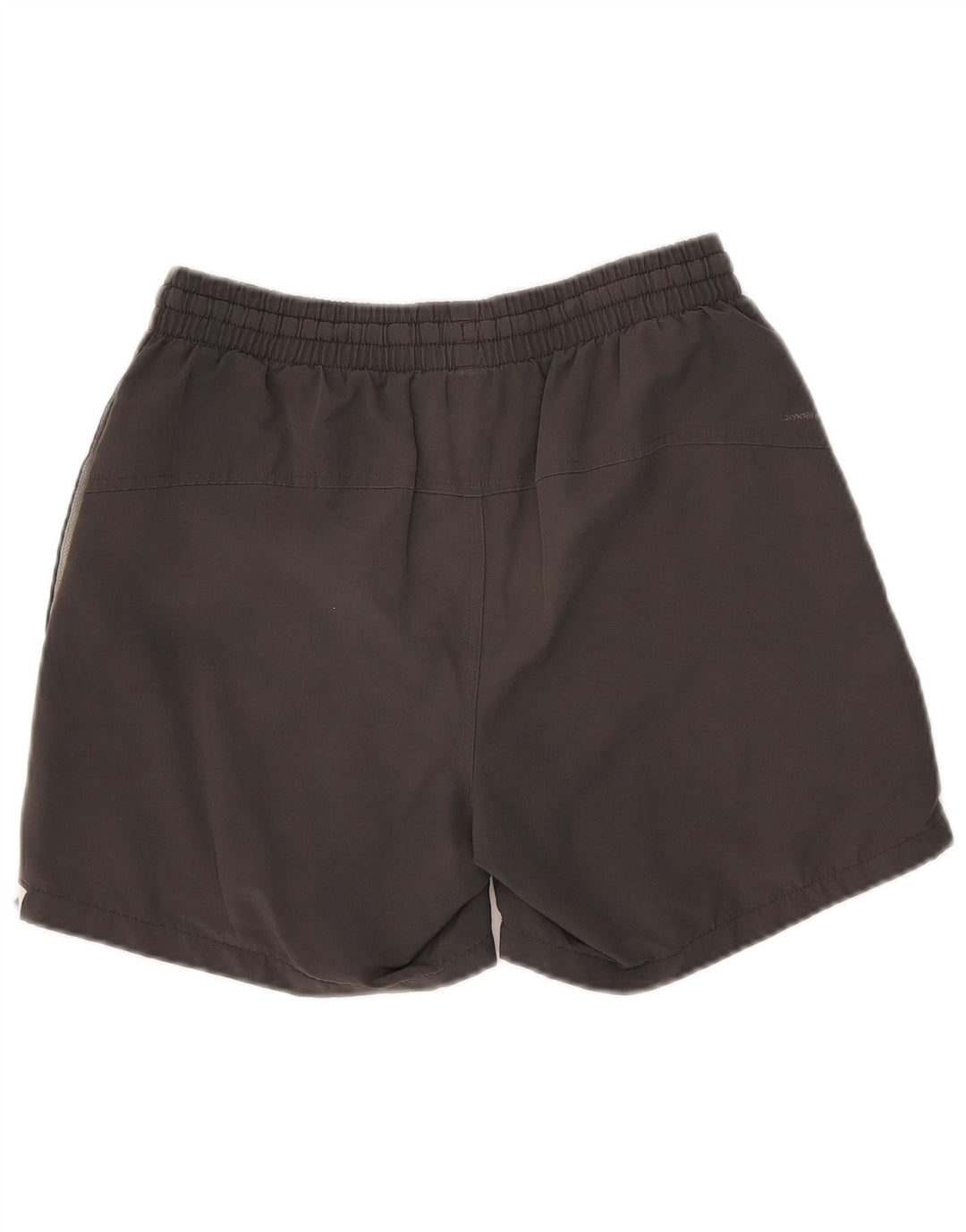 Pantaloncini sportivi Adidas Climalite Graphic da uomo piccoli in poliestere grigio