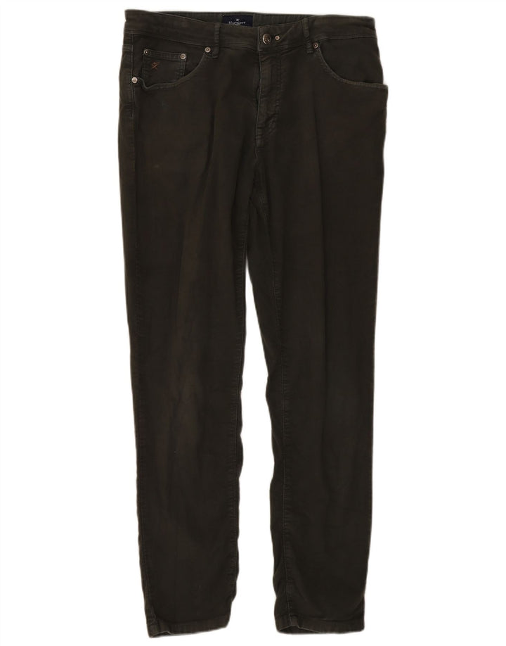 Pantaloni casual slim da uomo Hackett W34 L30 cotone kaki