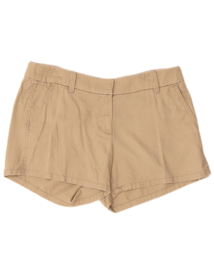 Pantaloncini chino da donna J. CREW US 6 medi W30 cotone beige