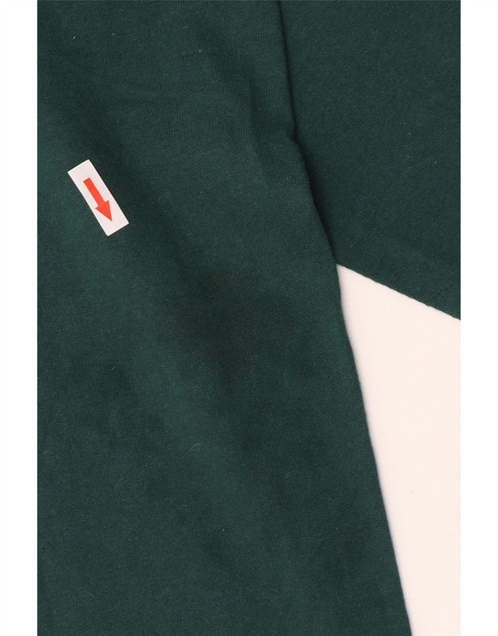 Maglia Nike Uomo Manica Lunga 2XL Verde Cotone